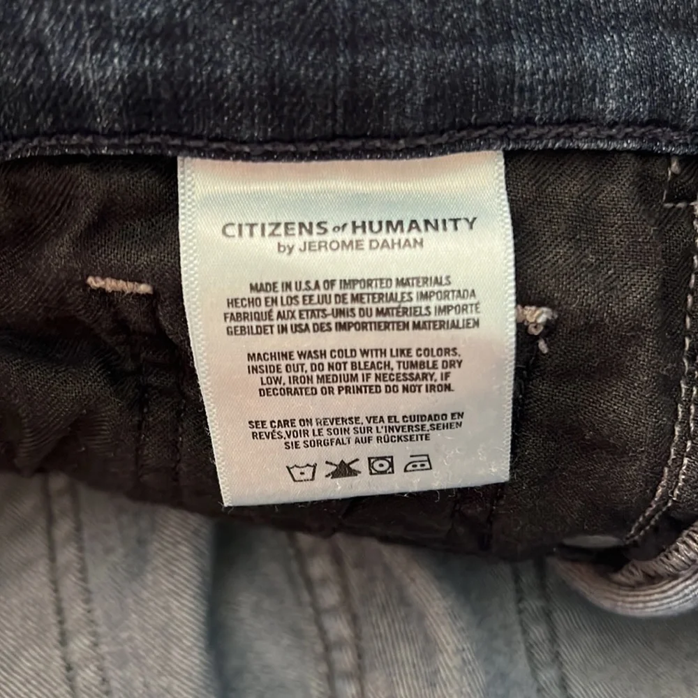 Citizen of Humanity- Arielle mid rise slim size 28 - Picture 8 of 9